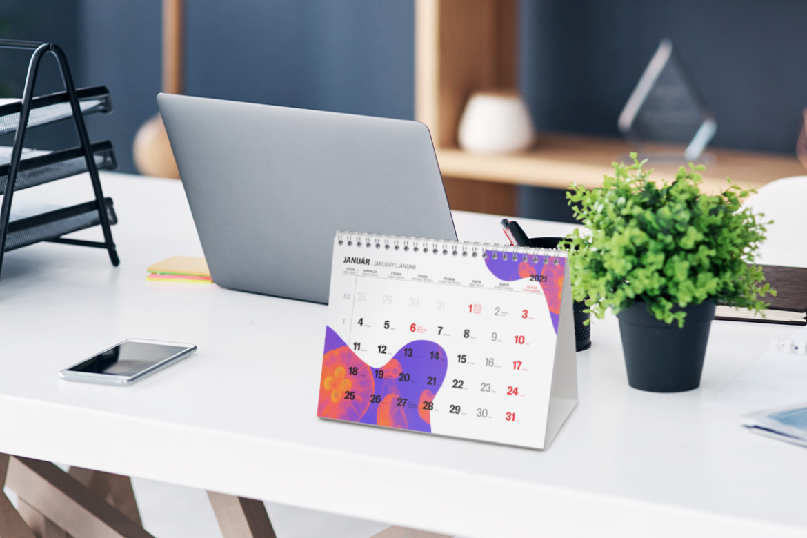 5 výhod tlačených kalendárov