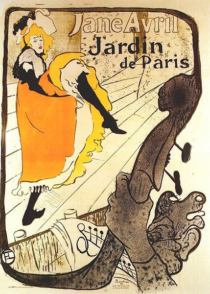história plagátu - Henri de Tolouse-Lautrec