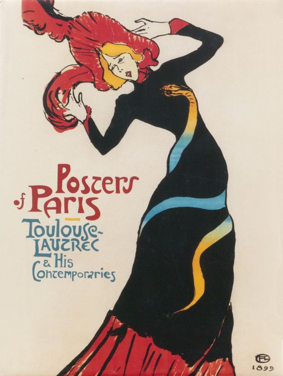 história plagátu - Henri de Tolouse-Lautrec
