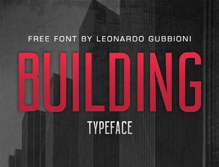 building font