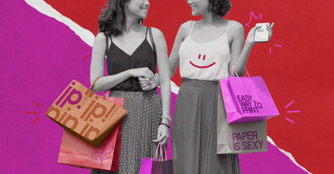 nadčasové papierové tašky