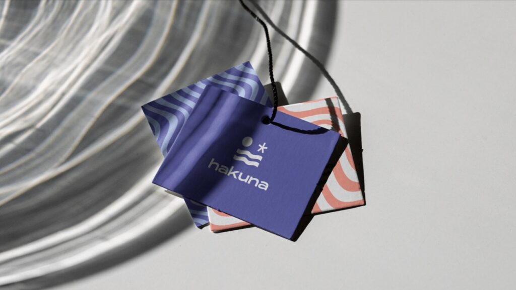vešiaky na výrobky - značka: hakuna