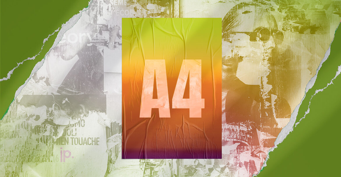 Veľkosti papiera v tlači - plagaty - format A4