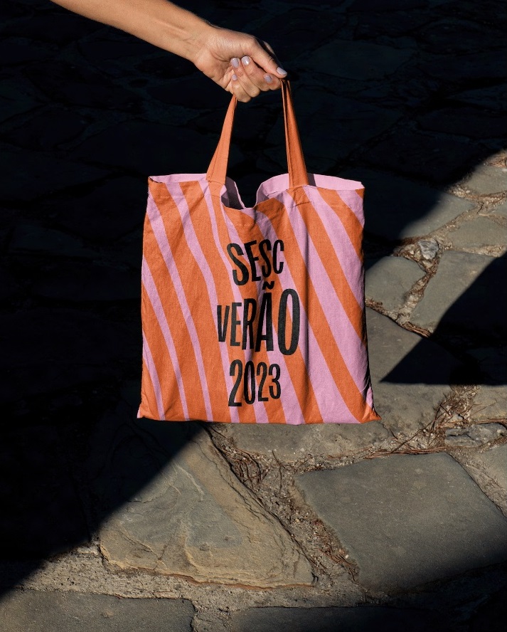reklamná vychytávka - bavlnená taška s minimalistickým brandingom