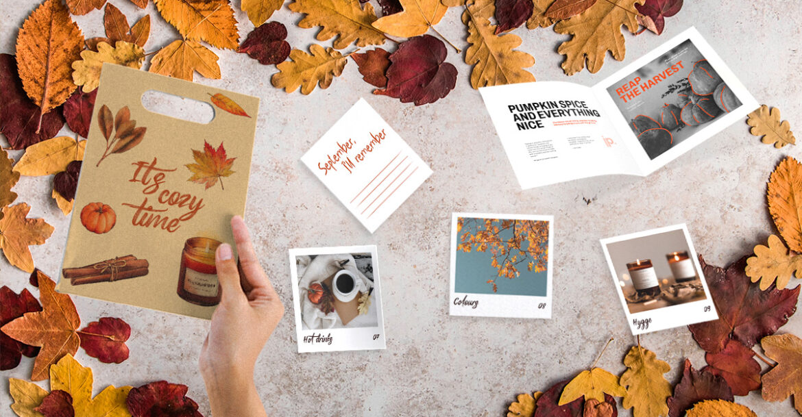 Polygrafická inšpirácia vo farbách jesene