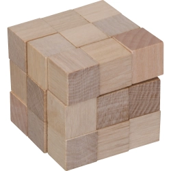 Drevené puzzle s hadom