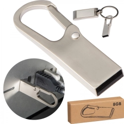 Kovový USB kľúč 8GB 2.0