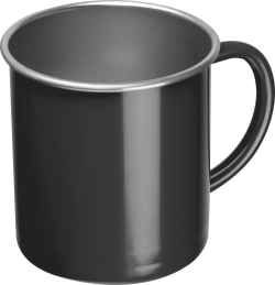 Oceľový hrnček 350 ml