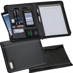 Priečinok A4 s linajkovým vreckom na zápisník a tablet