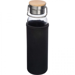 Sklenená fľaša s obalom 600 ml