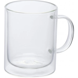 Sklenený hrnček s dvojitými stenami 350 ml