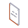 Dverové tabuľky z plexiskla s potlačou