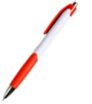 Plastové guličkové pero s farebnými prvkami