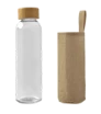 Sklenená fľaša s jutovým obalom 500 ml