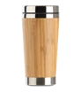 Nerezový termohrnček s bambusovým povrchom 400 ml