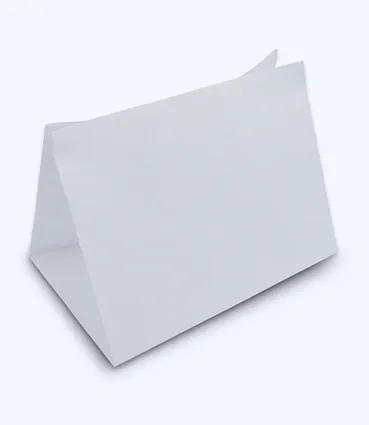 Papierová taška na menubox - bez uch - s potlačou
