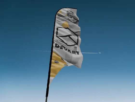 Reklamné vlajky - beachflag online tlač 1