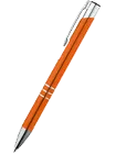 Kovové guličkové pero s chrómovanými prvkami online tlač