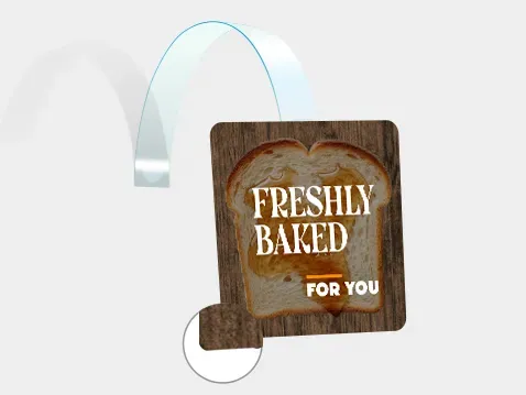 Papierové reklamné wobblery