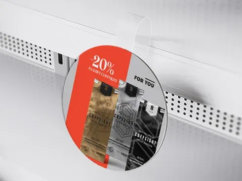 Reklamné PVC wobblery