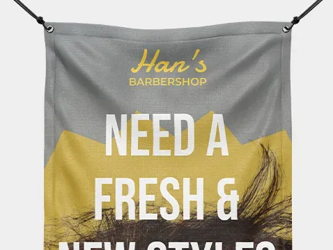 Jednostranný reflexný banner