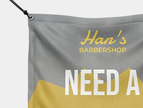 Jednostranný reflexný banner