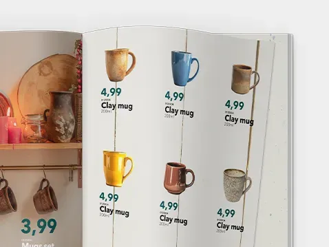 Akčné letáky - lepené