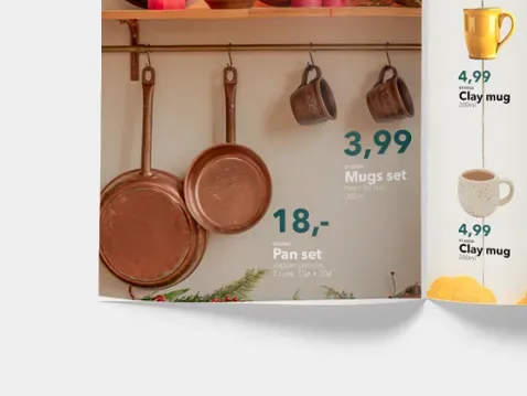 Akčné letáky - lepené