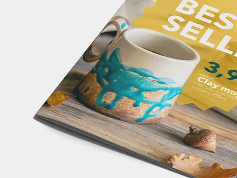 Akčné letáky - skladané