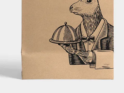 Reklamná taška Kraft