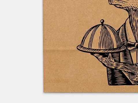 Reklamná taška Kraft