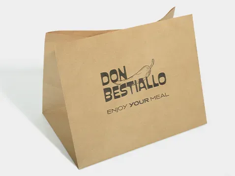 Papierová taška na menubox - bez uch