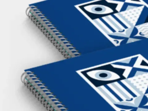 Blok so špirálou a obálkou MultiLoft