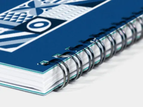 Blok so špirálou a obálkou MultiLoft