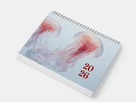 Stolový kalendár so špirálou (mesačný)