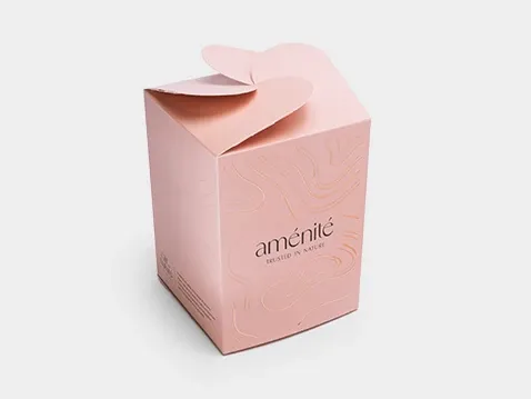 Darčekové krabice s rozetovým uzáverom, 4 strany