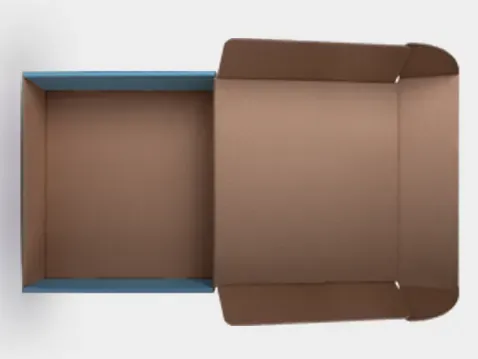 Biele poštové krabice s potlačou