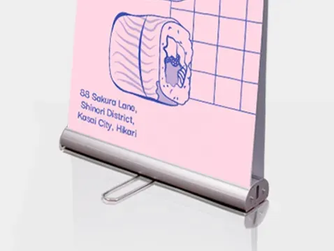 Roll-up Double (obojstranný)