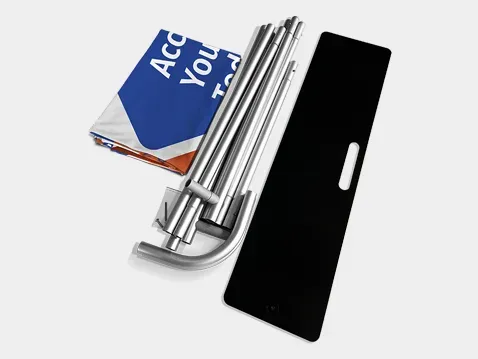 Textilné reklamné stojany