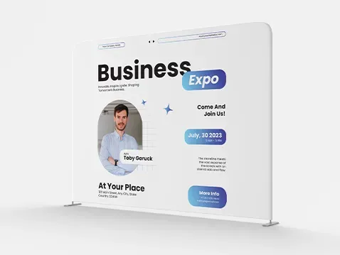 Prezentačné steny - rovné