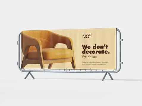 Textilný banner Blockout Blackback