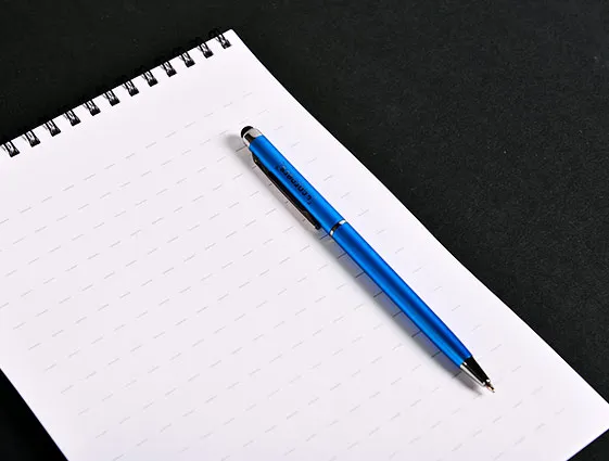Plastové guličkové pero so stylusom online tlač 2