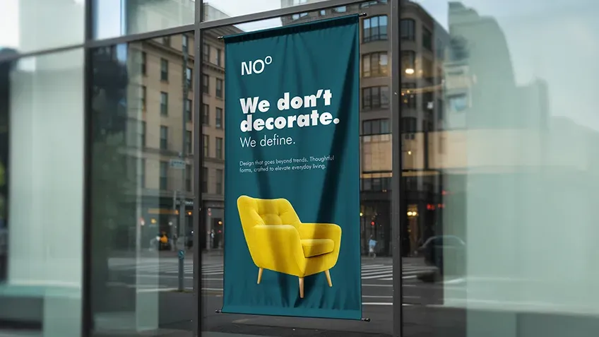 Textilný banner Blockout Blackback