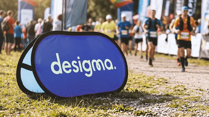 Textilný reklamný stojan – mobilná reklama na každú príležitosť