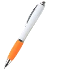 Plastové guličkové pero s bielym telom online tlač
