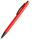 Plastové guličkové pero so šedými prvkami online tlač