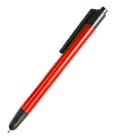Kovové guličkové pero v kovovej farbe so stylusom online tlač