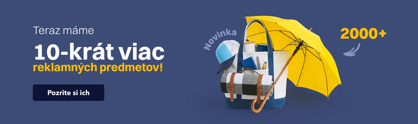 2000+ reklamných predmetov.