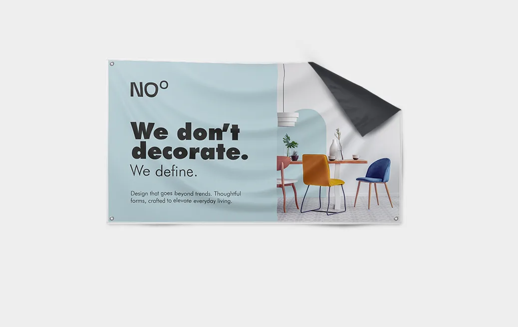 Textilný banner Blockout Blackback