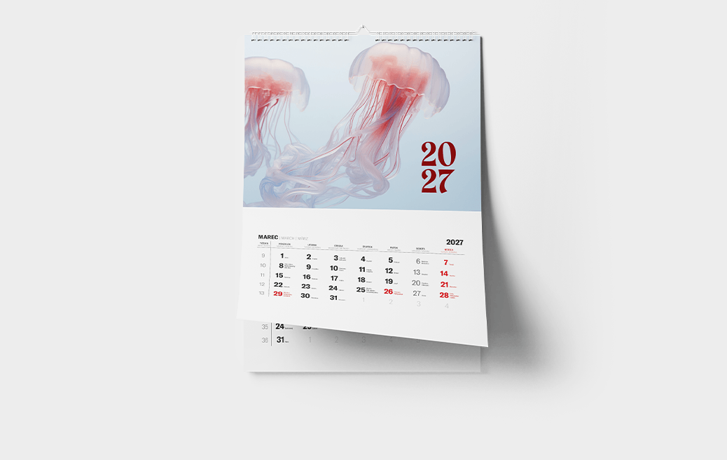 nastenny kalendar so spiralou 2027